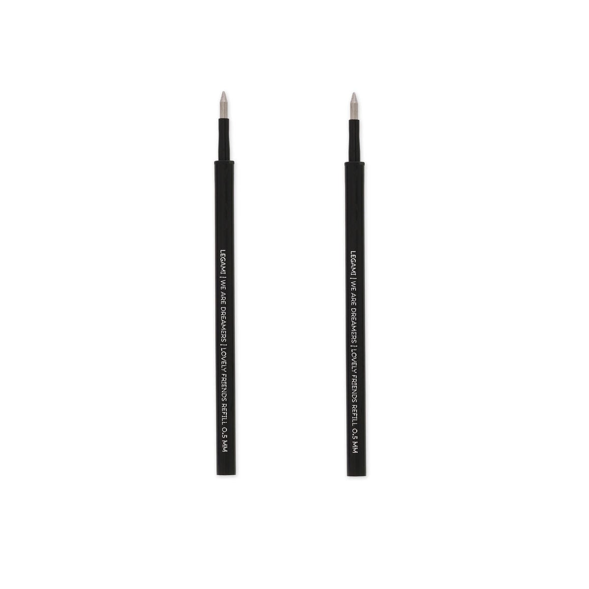 Legami - Set de 2 recambios bolígrafos de gel Sweet Friends - Tinta negra