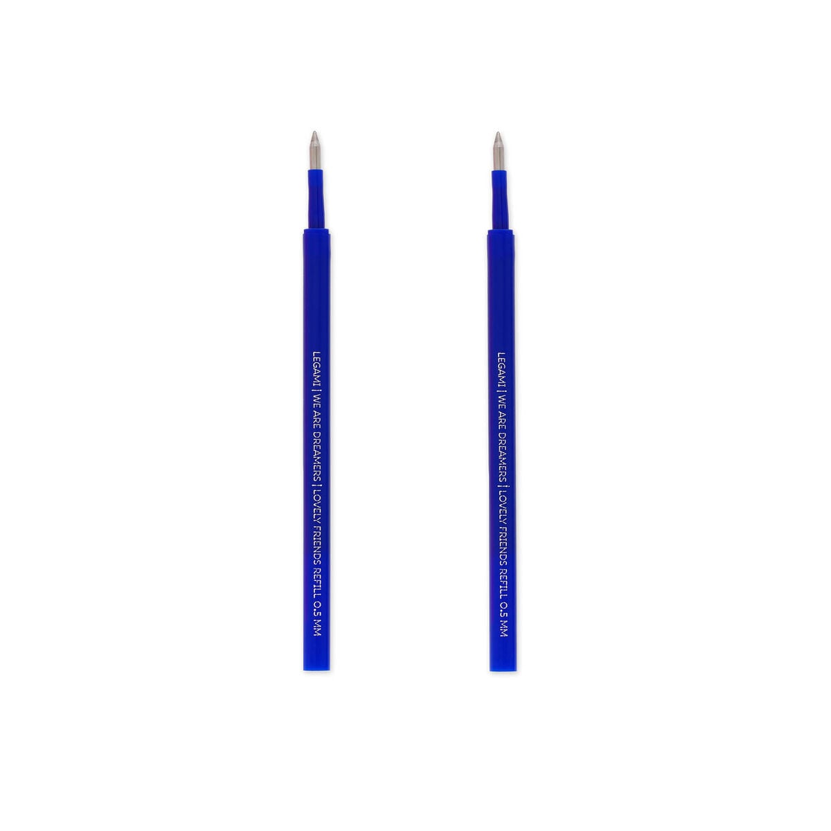 Legami - Set de 2 recambios de bolígrafos de gel "Cute Friends" - Tinta azul