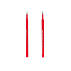 Legami - Set de 2 recambios bolígrafos con purpurina Amigos adorables - Tinta roja