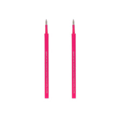 Legami - Set de 2 recargas de bolígrafos de gel "Amigos adorables" - Tinta rosa