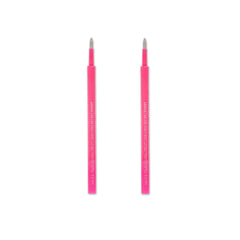 Legami - Juego de 2 recambios bolígrafos de gel Sweet Friends - Tinta rosa neón