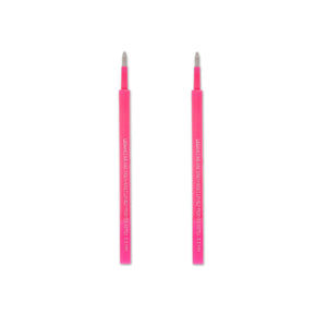 Legami - Juego de 2 recambios bolígrafos de gel Sweet Friends - Tinta rosa neón