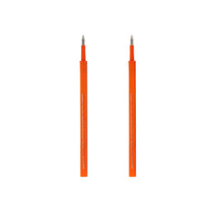 Legami - Set de 2 recambios bolígrafos de gel Sweet Friends - Tinta naranja