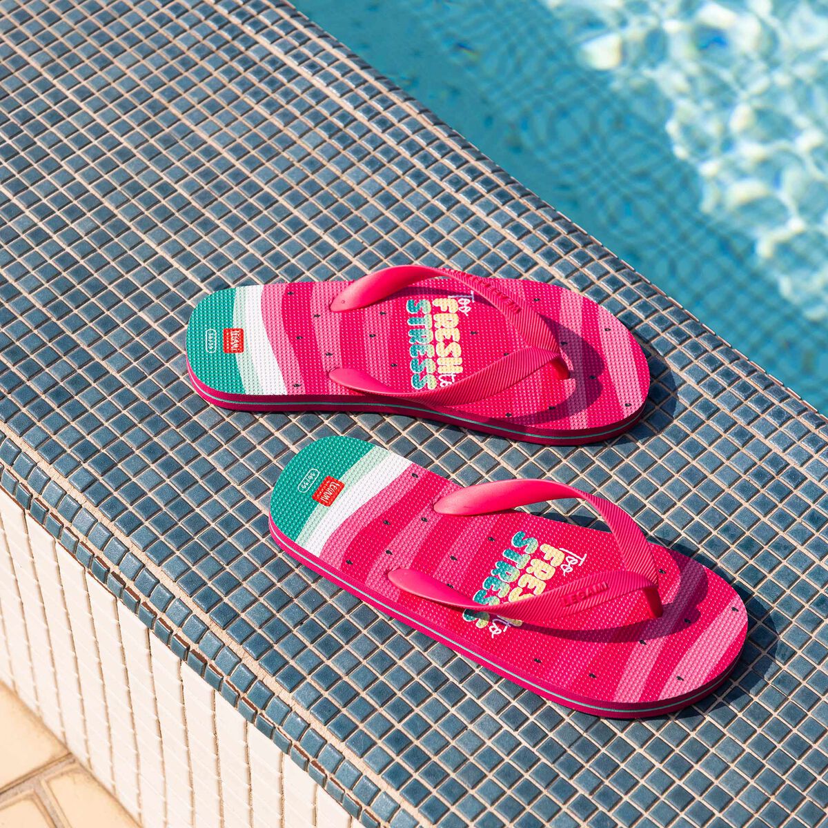 Legami - Chanclas Sandía Talla 34/35 Regular