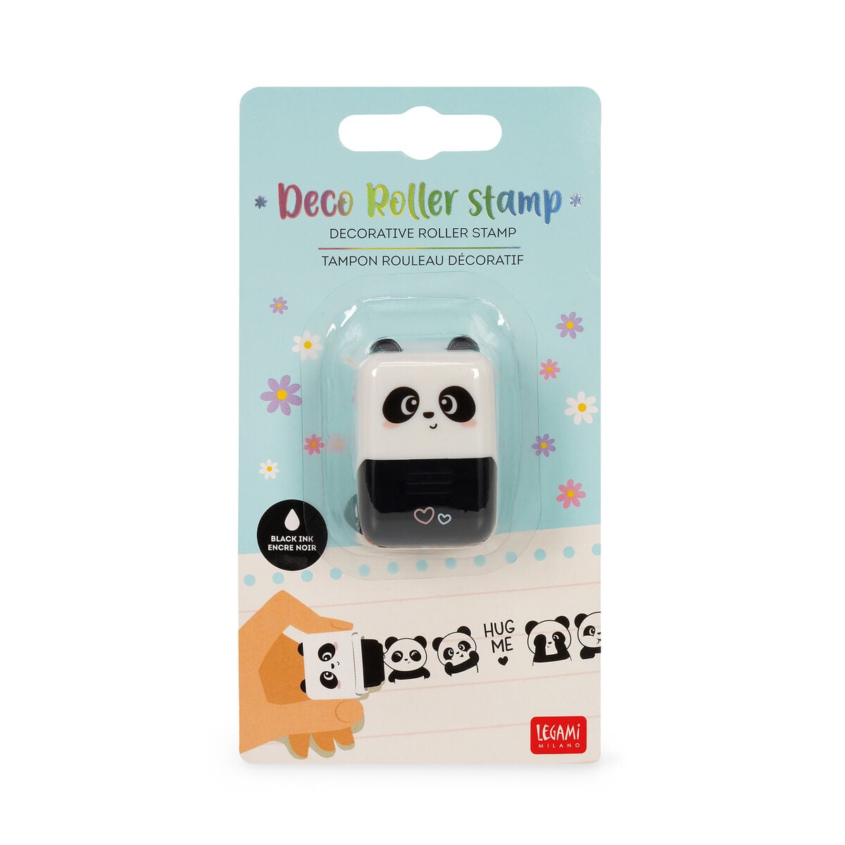 Legami - Sello Decorativo de Rodillo Panda