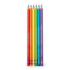 Legami - Set de 6 lápices de grafito HB hechos de papel reciclado