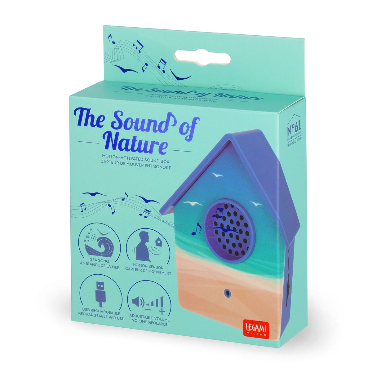 Legami - Caja Canto de Pájaros - Sonido Naturaleza