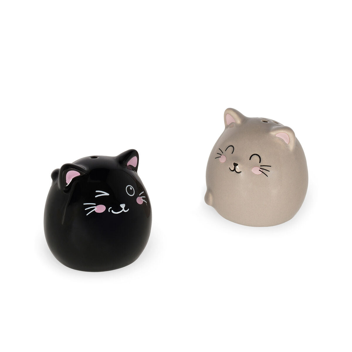Legami - Juego de salero y pimentero de cerámica - Salt & Pepper