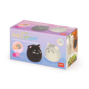 Legami - Juego de salero y pimentero de cerámica - Salt & Pepper