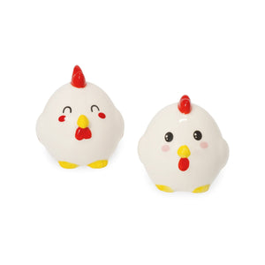 Legami - Juego de salero y pimentero de cerámica - Salt & Pepper