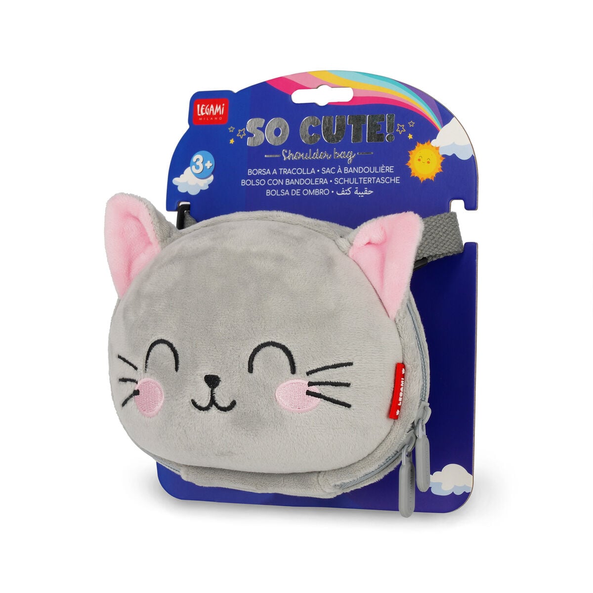 Legami - Bolso de Hombro Kitty para Niñas - ¡Súper Dulce!