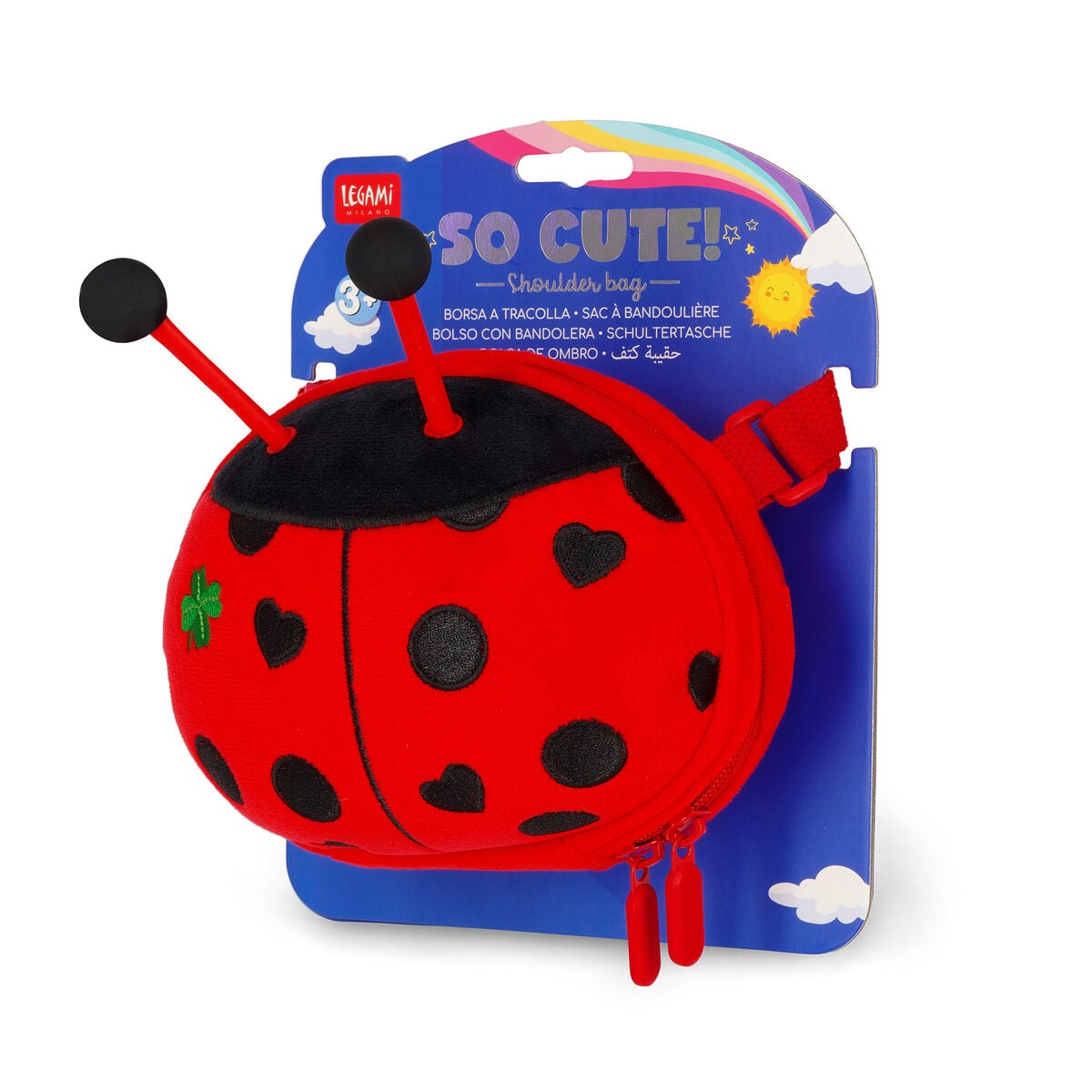 Legami - Bolso Bandolera Mariquita Niños - ¡Qué Mono!