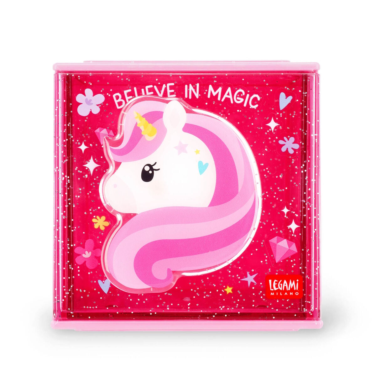 Legami - Caja de Almacenamiento Apilable para Escritorio - Cutie Cube