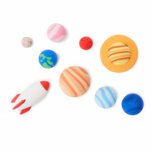 Legami - Sistema Solar - Juego de 9 Gomas de Borrar