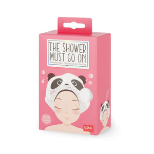 Legami - Gorro de Ducha Panda - La Ducha Debe Continuar