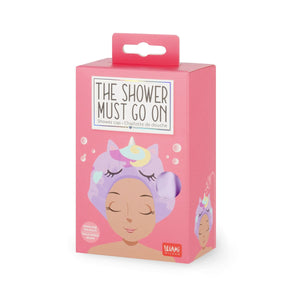 Legami - Gorro de ducha Unicornio - Shower Must Go On