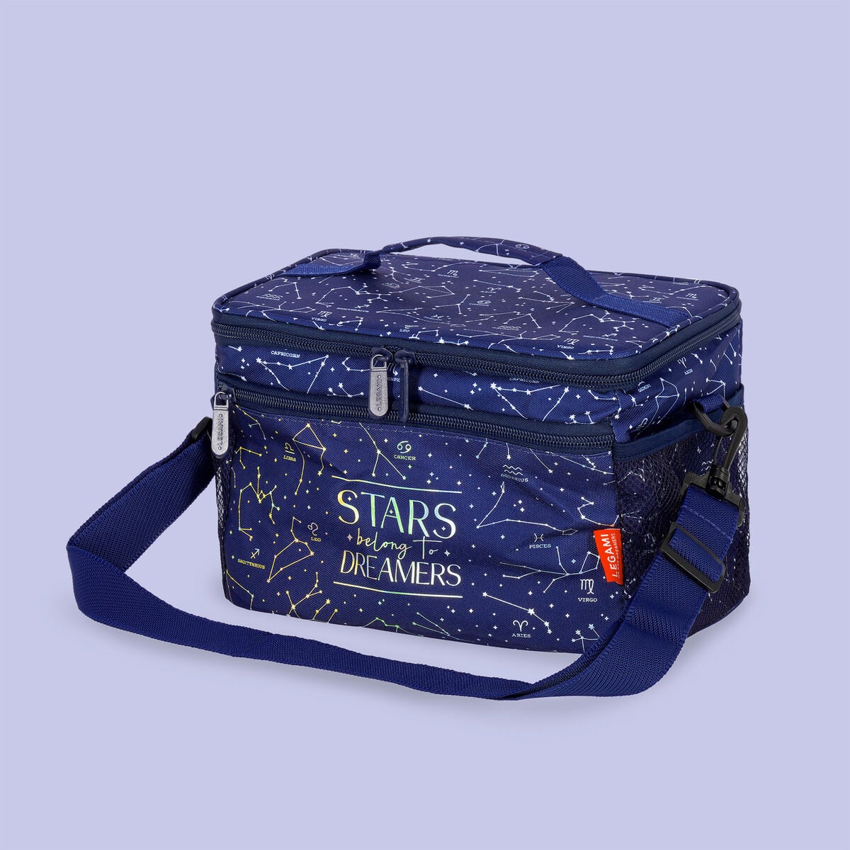 Legami - 7.7 l Bolsa Térmica para Almuerzo - Stars - Bolsa Térmica para Almuerzo