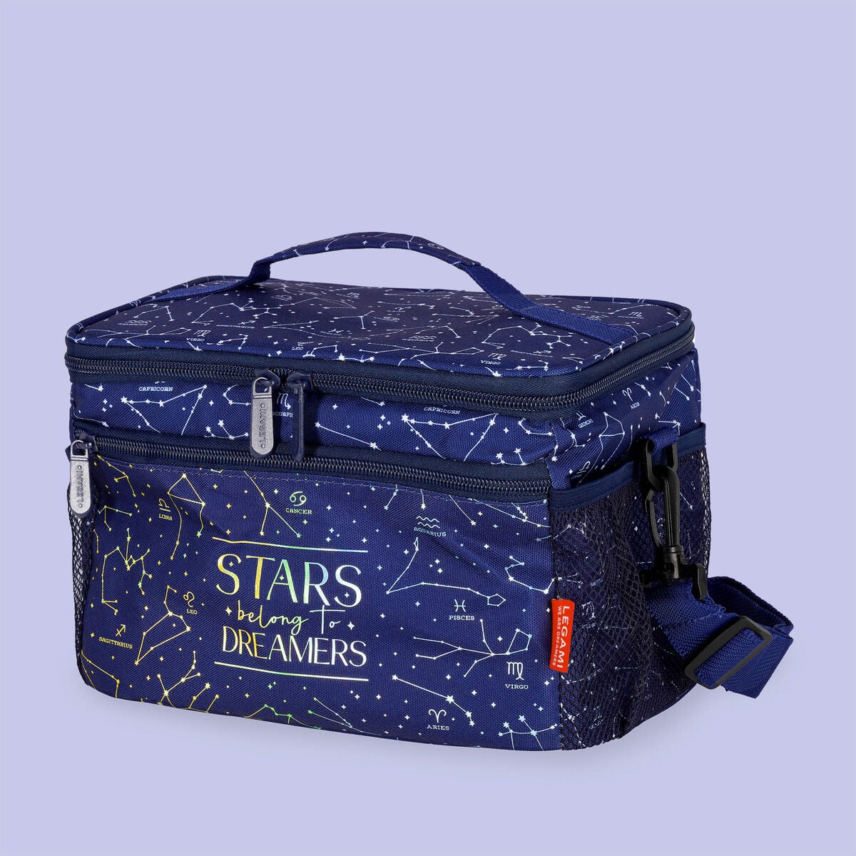 Legami - 7.7 l Bolsa Térmica para Almuerzo - Stars - Bolsa Térmica para Almuerzo