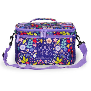 Legami - Bolsa térmica de 7,7 l - Flores - Bolsa térmica
