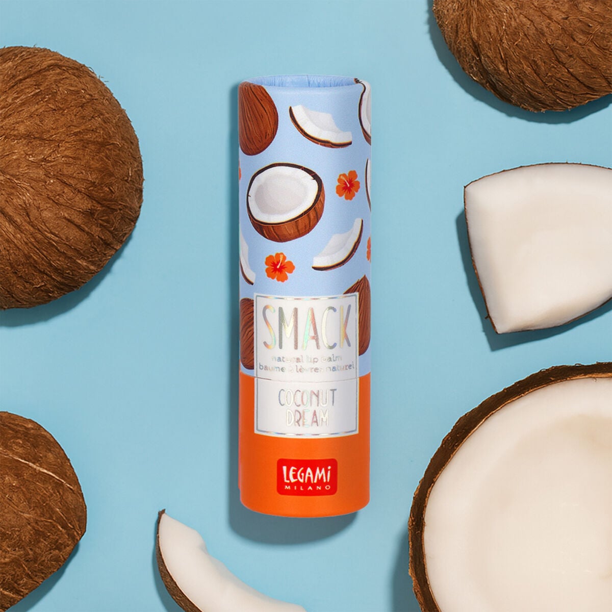 Legami - Bálsamo labial de coco - Smack