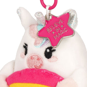 Legami - Llavero de Peluche Unicornio - ¡Diminuto y Súper Suave!