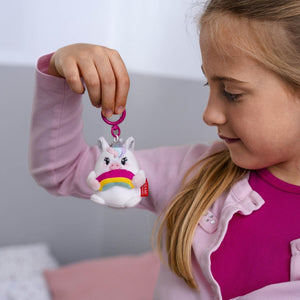 Legami - Llavero de Peluche Unicornio - ¡Diminuto y Súper Suave!