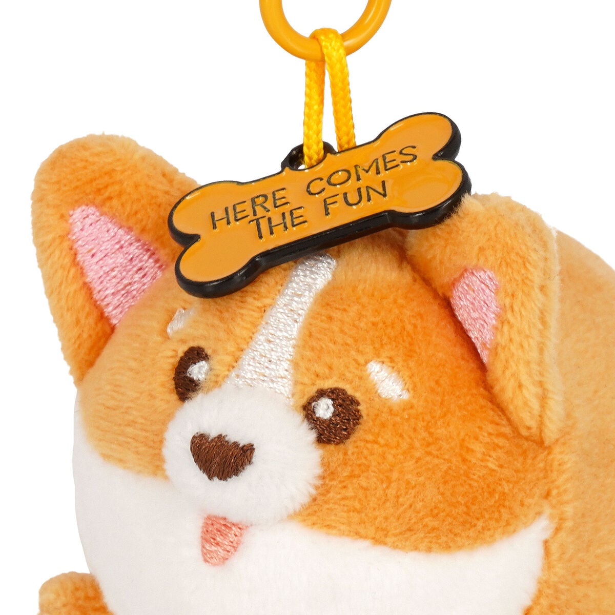 Legami - Llavero Peluche Corgi - Tiny ¡Súper suave!
