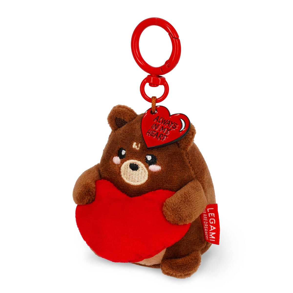 Legami - Llavero de Peluche Osito - Tiny ¡Súper Suave!
