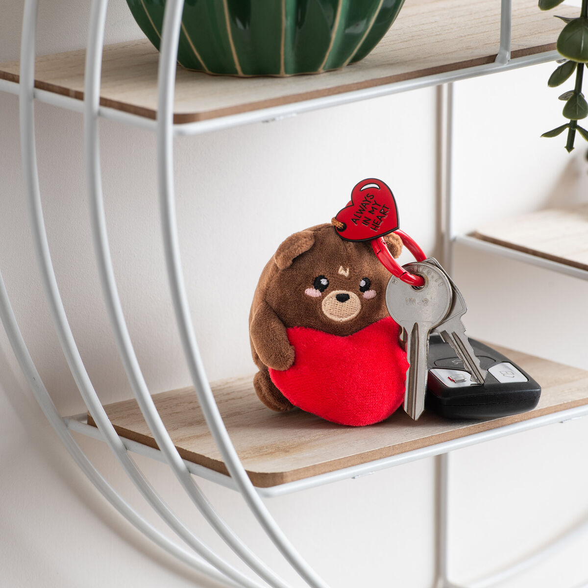 Legami - Llavero de Peluche Osito - Tiny ¡Súper Suave!
