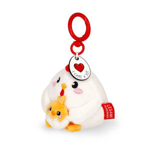 Legami - Llavero de Peluche de Gallina - ¡Súper Suave!
