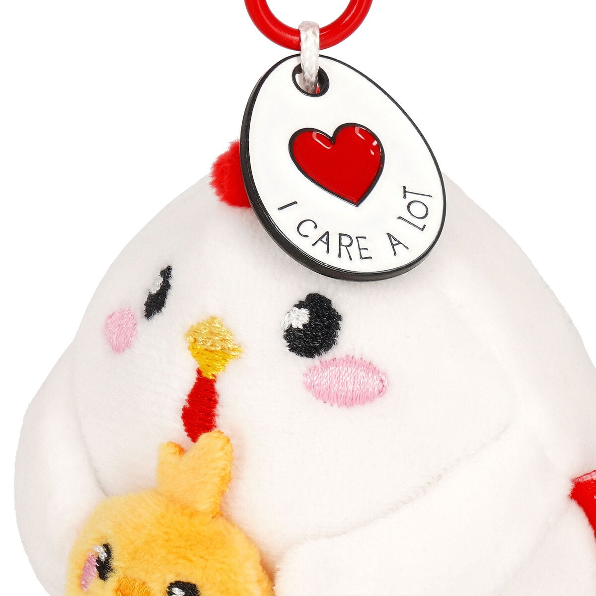 Legami - Llavero de Peluche de Gallina - ¡Súper Suave!