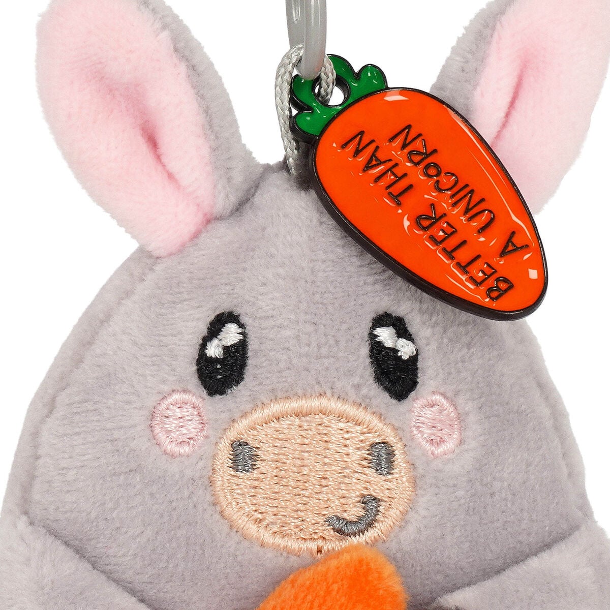 Legami - Llavero de Peluche Burro - ¡Tiny Súper Suave!