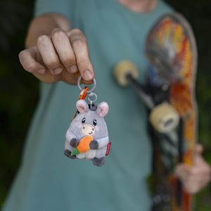 Legami - Llavero de Peluche Burro - ¡Tiny Súper Suave!