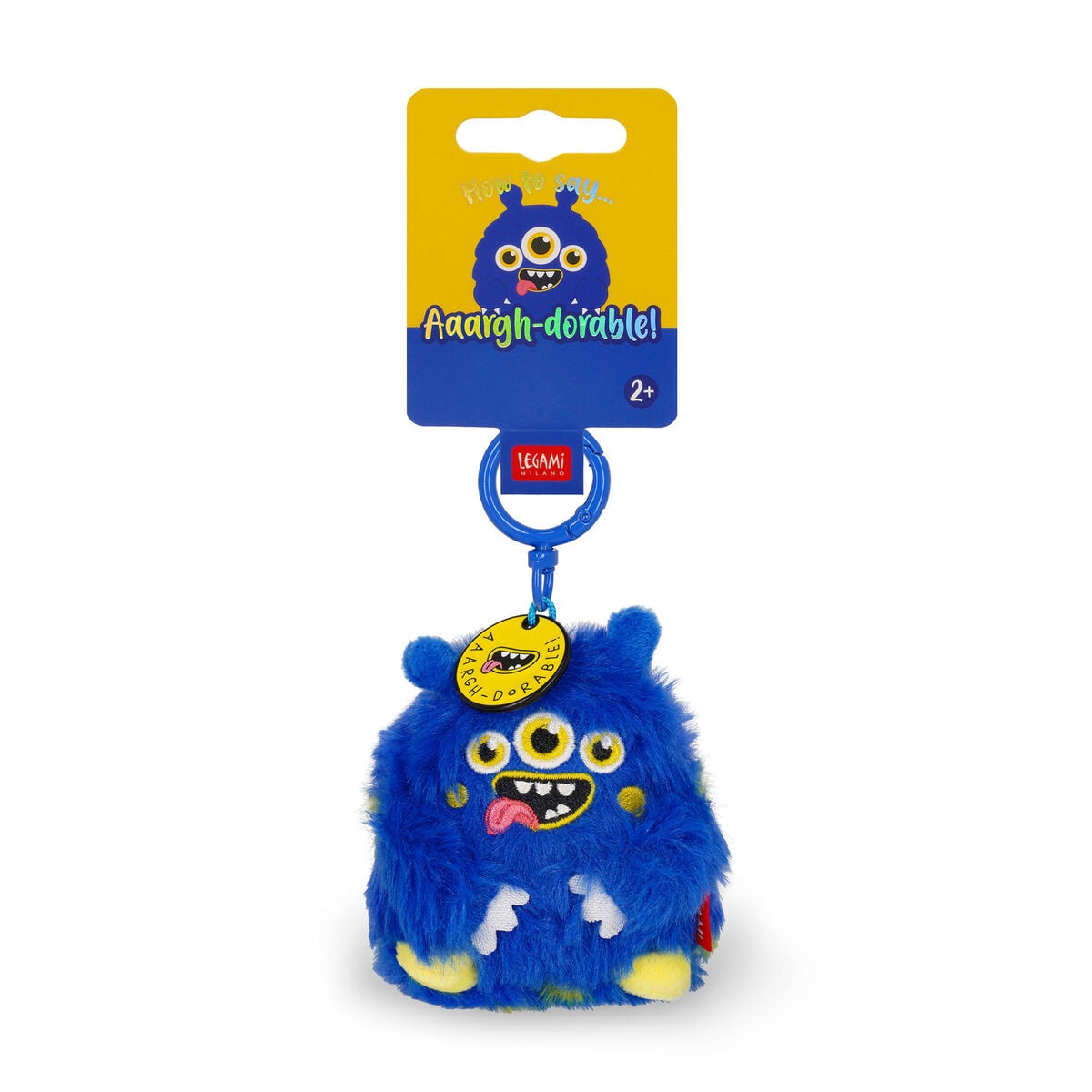 Legami - Llavero de Peluche Monstruo - Tiny ¡Súper Suave!