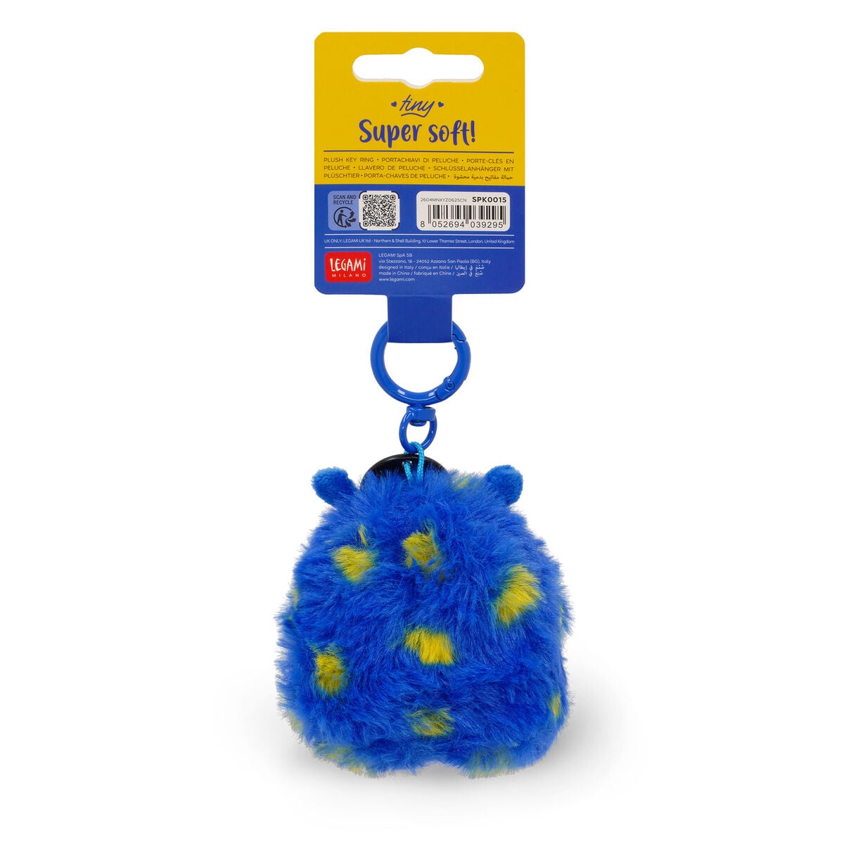 Legami - Llavero de Peluche Monstruo - Tiny ¡Súper Suave!