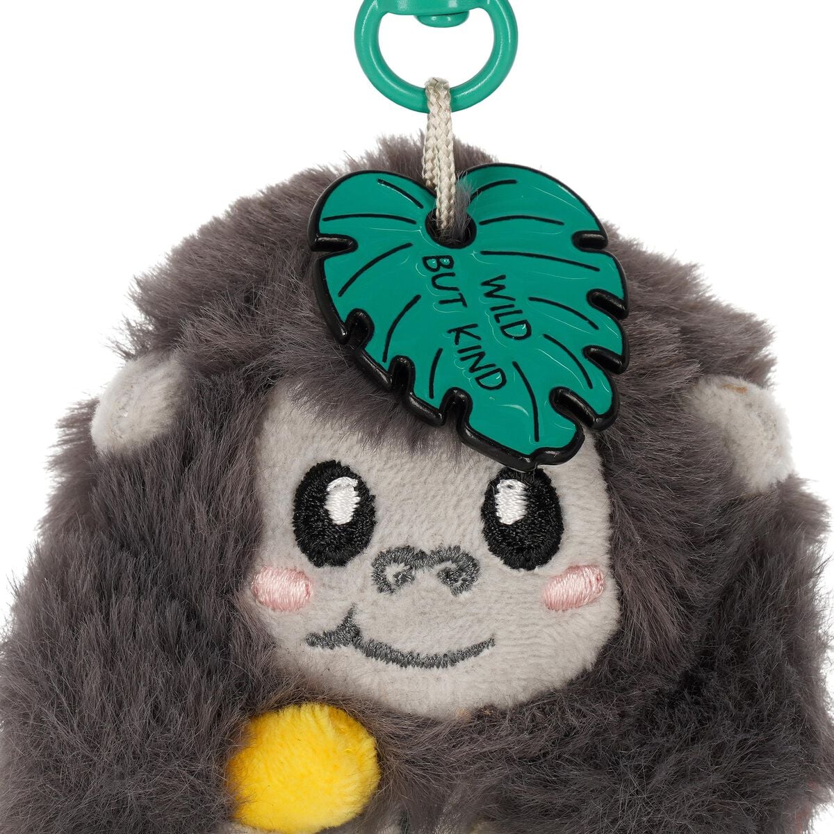 Legami - Llavero de Peluche Gorila - ¡Pequeño y Súper Suave!