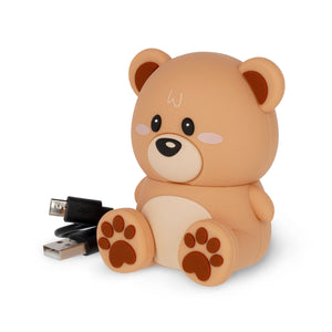 Legami - Soporte para Smartphone Inalámbrico con Altavoz Osito - Sound Cuteness