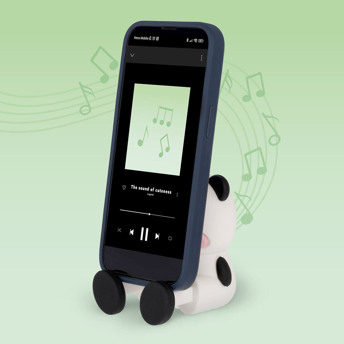 Legami - Altavoz Inalámbrico con Soporte - Panda - Sound Cuteness
