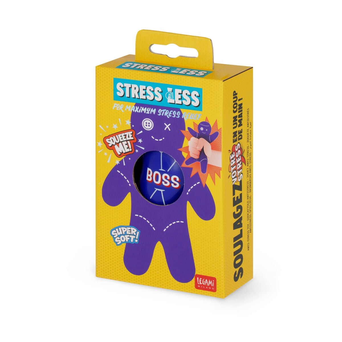Legami - Squishy Antiestrés - Boss - Estrés Cero