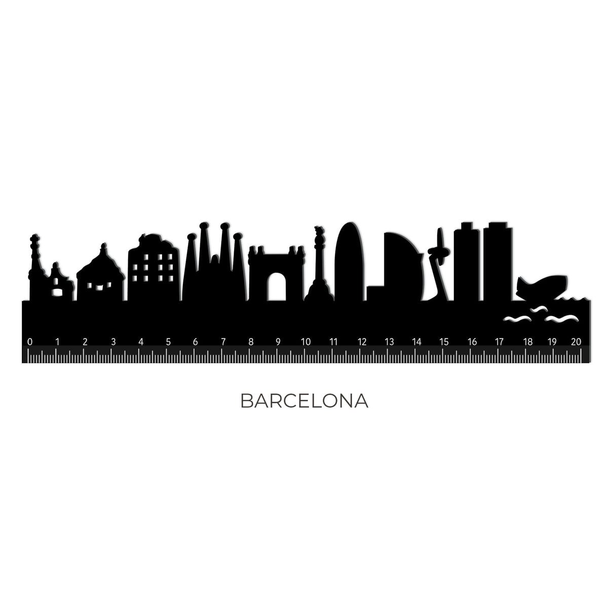 Legami - Regla con horizonte de Barcelona - Follow Skyline
