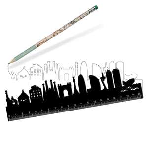 Legami - Regla con horizonte de Barcelona - Follow Skyline