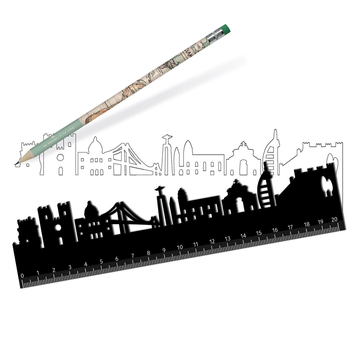 Legami - Regla con horizonte de Lisboa - Follow Skyline