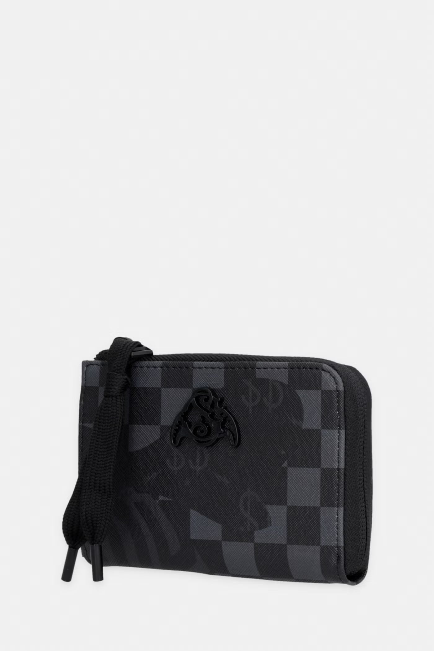 Sprayground - Cartera de piel sintética negra 910W9054NSZ