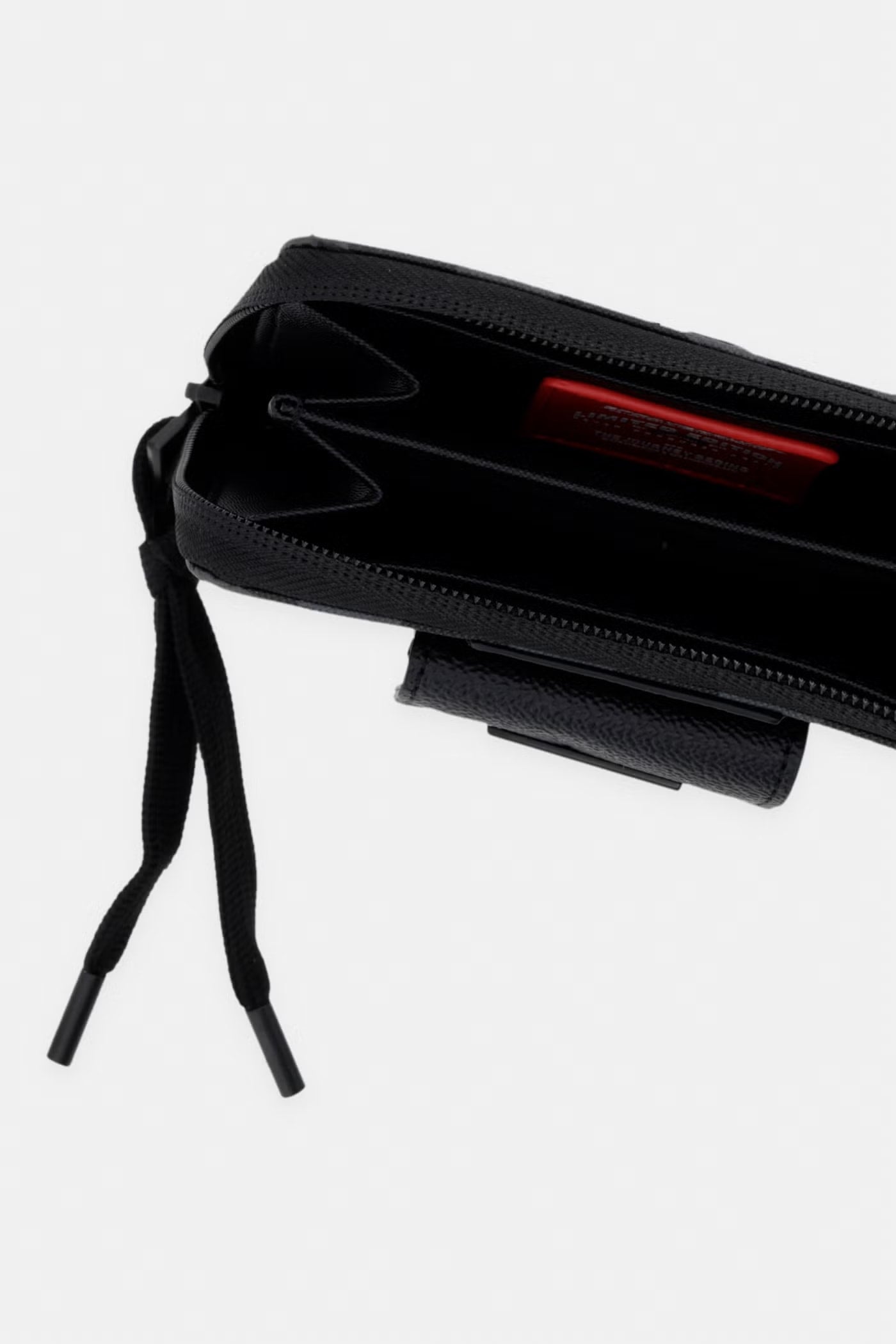 Sprayground - Cartera de piel sintética negra 910W9054NSZ