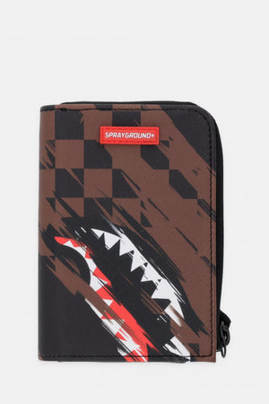 Sprayground - Cartera de imitación de cuero Marrón 910W8971NSZ