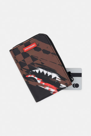 Sprayground - Cartera de imitación de cuero Marrón 910W8971NSZ