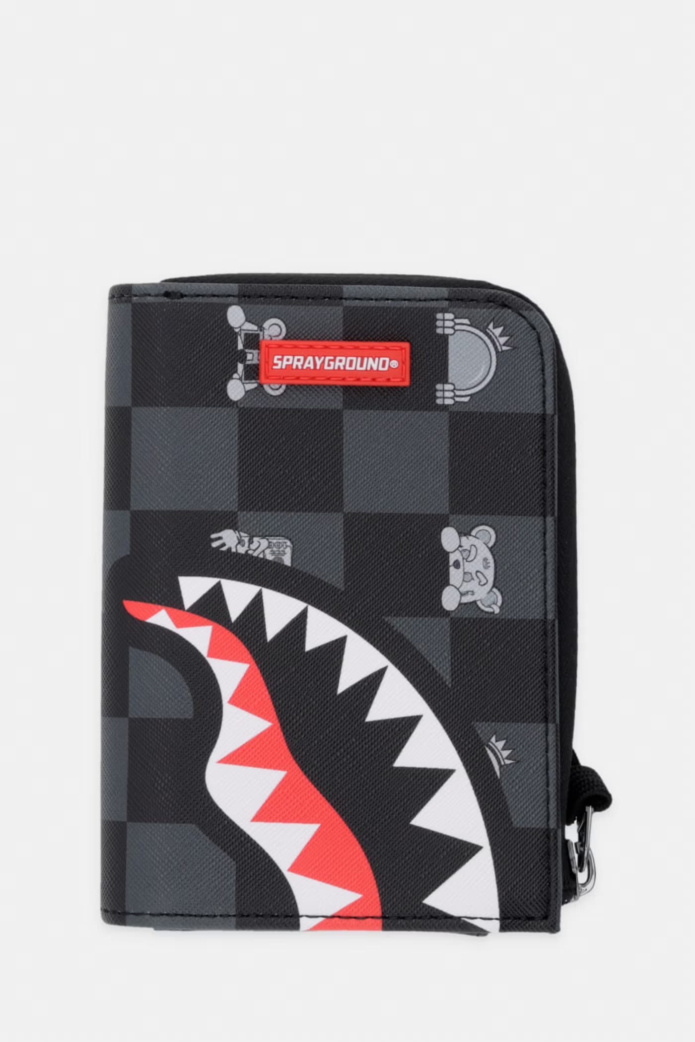 Sprayground - Cartera de piel sintética negra 910W8917NSZ