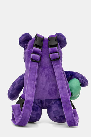 Sprayground - Mochila de Oso de Peluche Morada