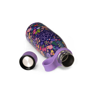 Legami - Botella térmica de 500 ml - Flores - Frío y caliente
