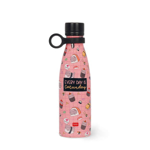 Legami - Termo de vacío de 500 ml - Gato Sushi - Frío y caliente